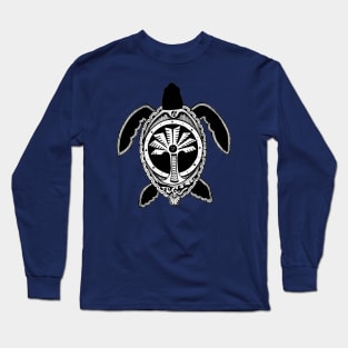 Turtle Drawing Long Sleeve T-Shirt